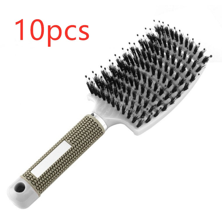 Hairbrush Anti Kit Brushy Women Detangler Hair Brush Bristle Nylon Scalp Massage Teaser Hair Brush Comb Hairbrush Anti Kit Brushy Women Detangler Hair Brush Bristle Nylon Scalp Massage Teaser Hair Brush Comb
